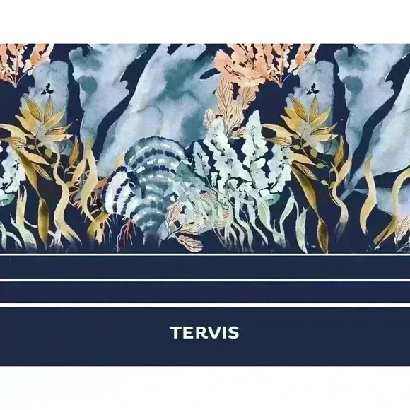 Tervis Travel Drink Stainless Steel Tumbler With Lid 20 Oz. Sarab Deep Sea Kelp - Picture 2 of 2